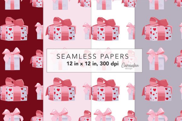 Download Love Digital Paper Valentine's Day Set - Premium Bundle
