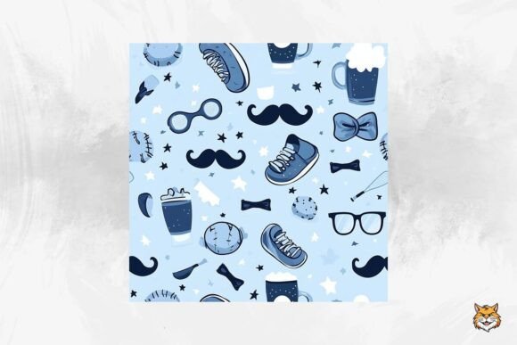 Download Father's Day Seamless Pattern - Father's day Collection