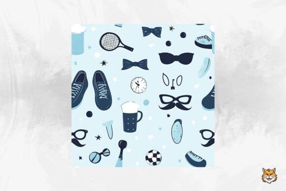 Download Father's Day Seamless Pattern - Father's day Collection