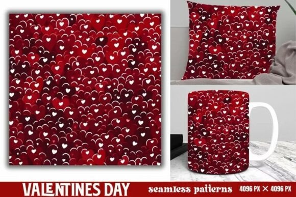 Download Valentines Day Seamless Pattern - Premium Resources