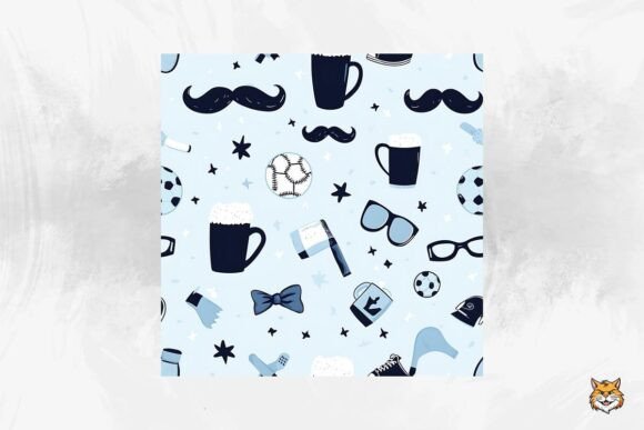 Download Father's Day Seamless Pattern - Father's day Collection