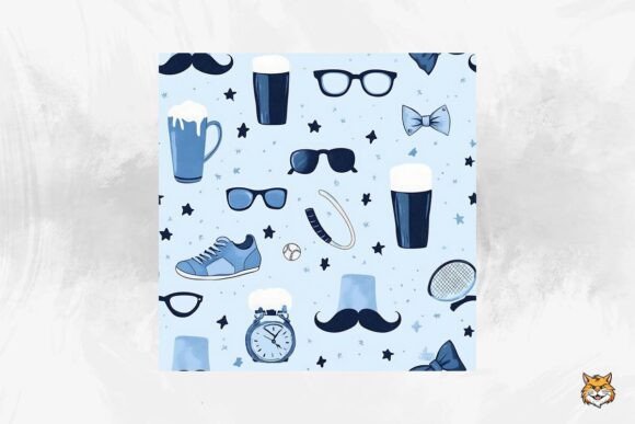 Download Father's Day Seamless Pattern - Father's day Collection