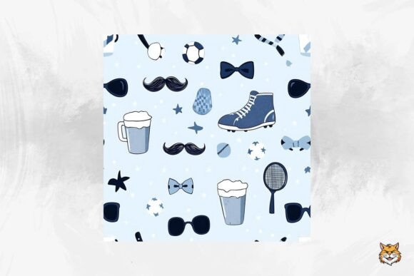 Download Father's Day Seamless Pattern - Father's day Collection