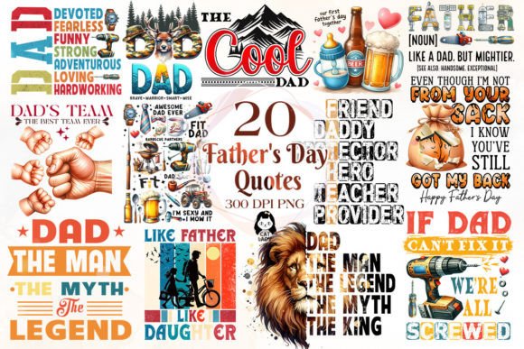 Download Happy Father's Day Quotes Sublimation - Father's day Collection