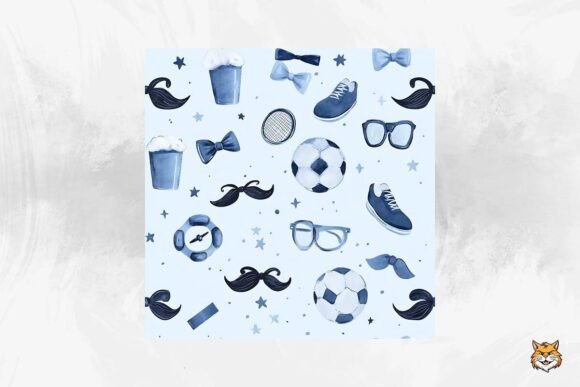 Download Father's Day Seamless Pattern - Father's day Collection