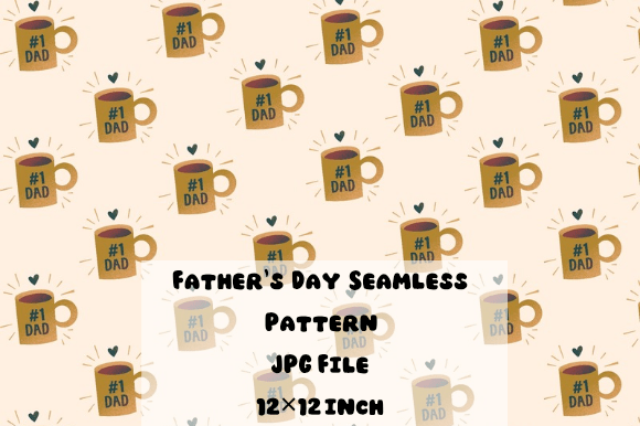 Download Father's Day Seamless Pattern - Father's day Collection
