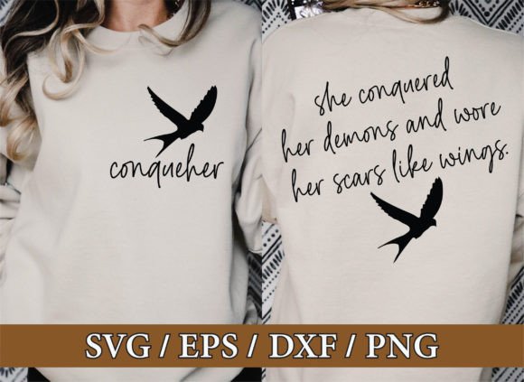 Download Women Empowerment Svg, She Conquered Her - Empowerment Collection